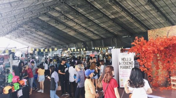 Một góc Hello Weekend Market