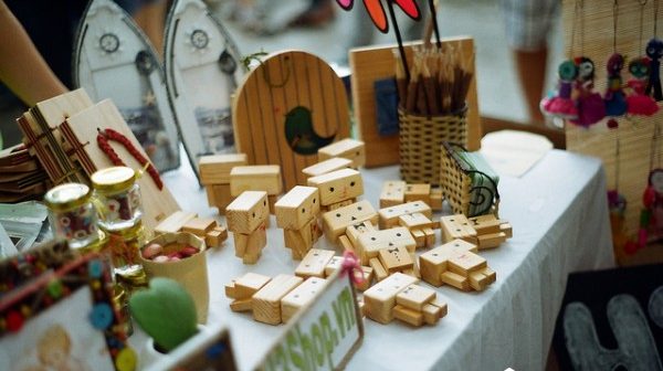 Saigon Flea Market với những gian hàng đậm chất riêng