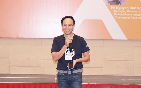 Doanh nhân Hoàng Hiếu Huy.