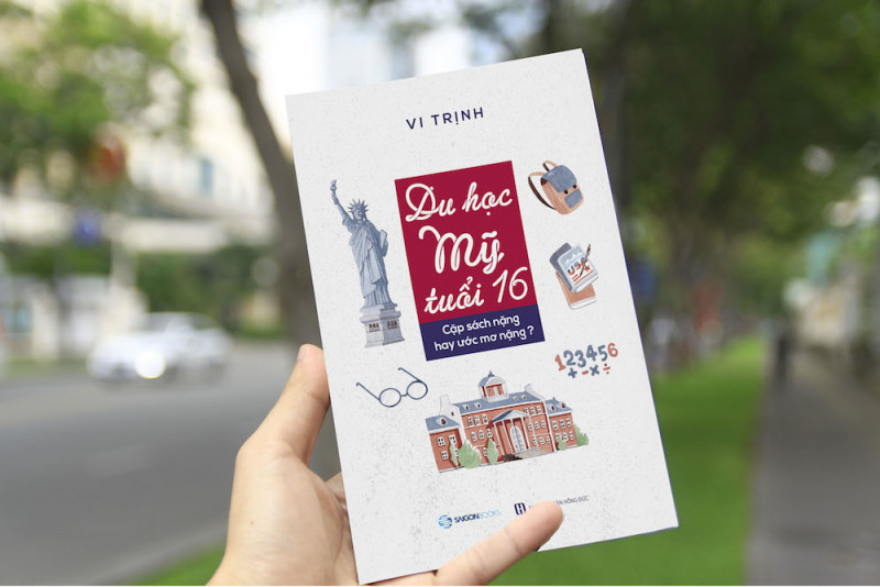 “Du học Mỹ tuổi 16” như một tập nhật ký, dù Vi Trịnh không ghi ngày tháng