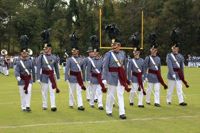 Học sinh tại Trường Riverside Military Academy. NHÀ TRƯỜNG CUNG CẤP