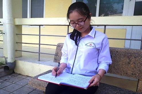 Ngân Hà nuôi ước mơ du học Mỹ từ nhỏ