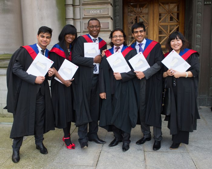 Group of MBA students.