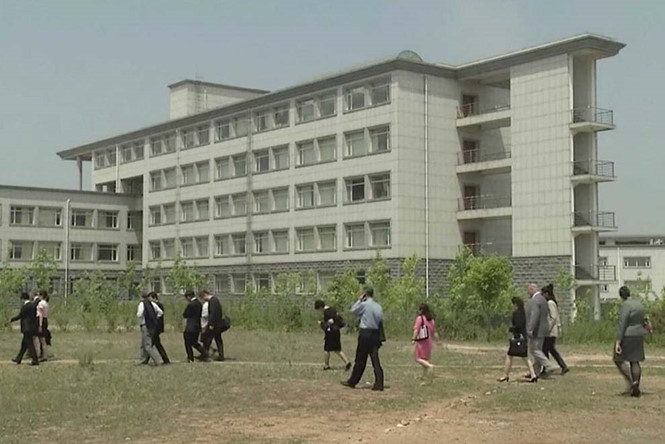 PUST là trường đại học tư duy nhất ở Triều Tiên. ẢNH: CHỤP MÀN HÌNH ABC