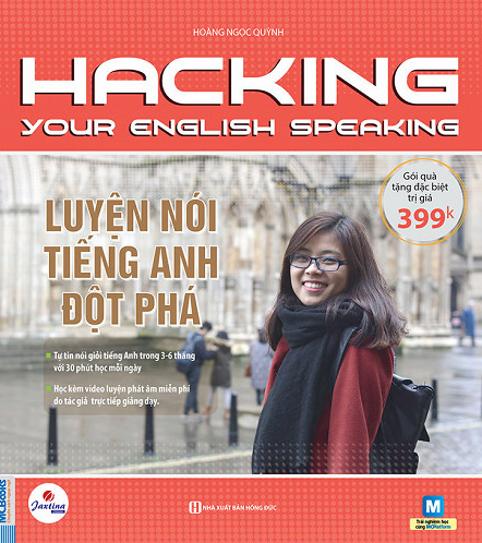 Cuốn sách do thạc sĩ Hoàng Ngọc Quỳnh biên soạn, hướng dẫn các phương pháp tự học tiếng Anh từ cơ bản như luyện phát âm, các chủ điểm từ vựng giao tiếp đến nâng cao như luyện nói theo chuẩn quốc tế.