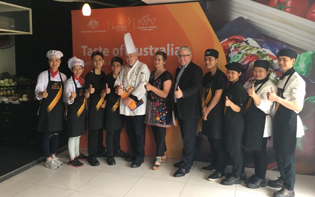 Cuộc thi nấu ăn chương trình Taste of Australia được khởi động tại Hà Nội ngày 17/4