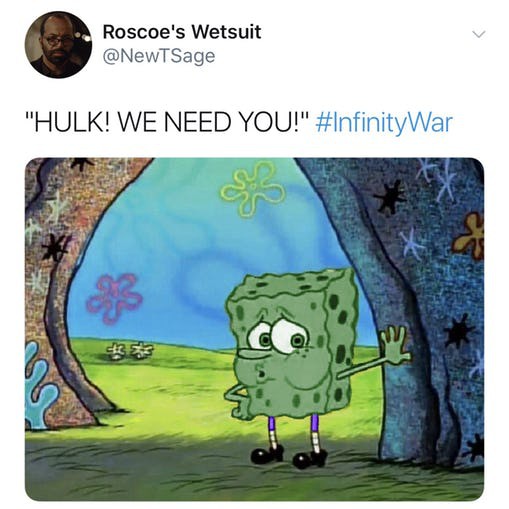 Thay vì là một con quái vật có sức công phá ghê gớm thì Hulk lại... ngại ngùng trốn mất cả phim.