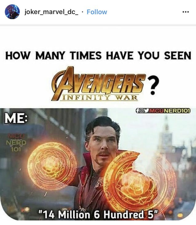 Các fan cuồng đã ra rạp xem "Avengers: Infinity War" bao nhiêu lần rồi?