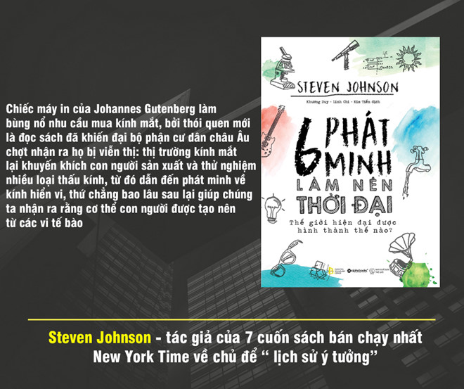 Cuốn sách cho thấy các ý tưởng, phát minh khoa học cũng tạo "hiệu ứng chim ruồi".