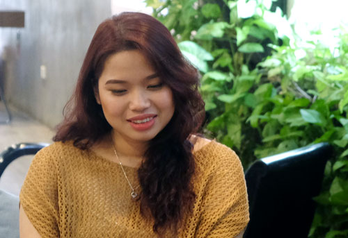 Nguyễn Thị Ngọc Minh, sinh viên Đại học Macquarie (Australia). Ảnh: Quỳnh Trang.