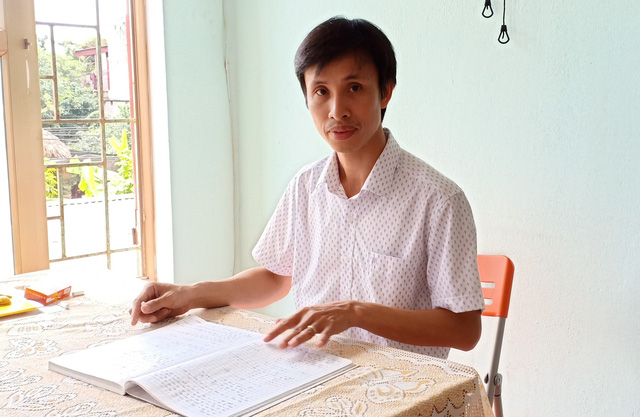 Ước mơ của thầy Tư là học trò nông thôn cũng không thua kém gì học trò thành phố.