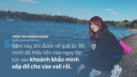 Mình du học được 4 năm rồi, đã từng trải qua 2 năm ăn tết xa nhà. Nhưng thật may mắn là năm nay mình đã được về quê ăn Tết.