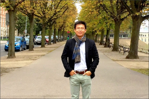 Nhà khoa học trẻ Chu Đình Tới.