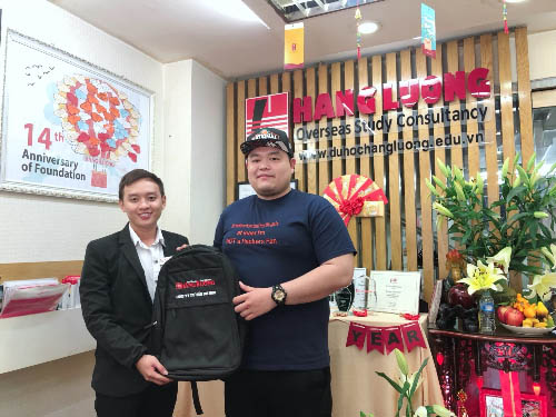 Khưu Braxin – Sinh viên nhập học tại trường APU vào tháng 3/2019.