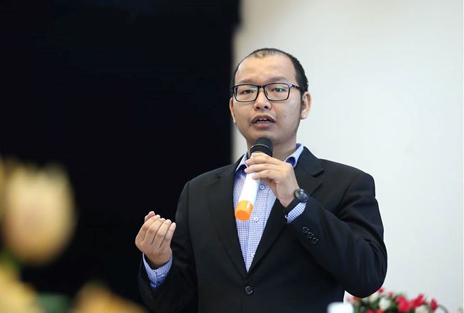 Lê Đình Hiếu từng được Forbes Việt Nam vinh danh trong danh sách 30 người trẻ dưới 30 tuổi nổi bật nhất năm 2016. Ảnh: Như Ý.