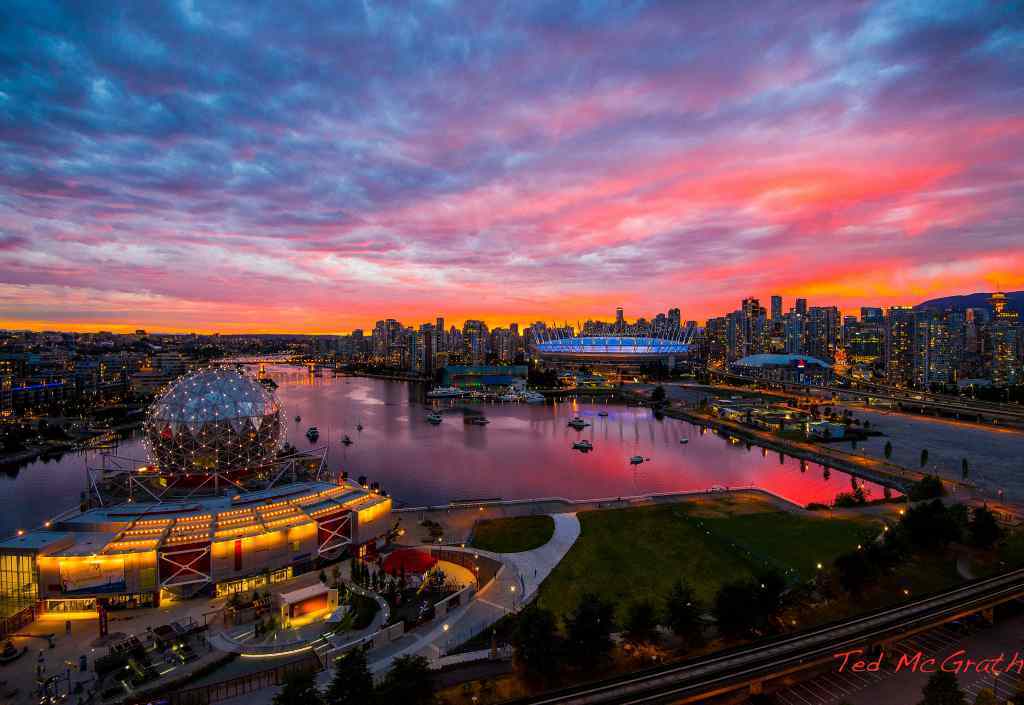 False Creek East – Sunset Serenade (Vancouver). Photo: Ted McGrath