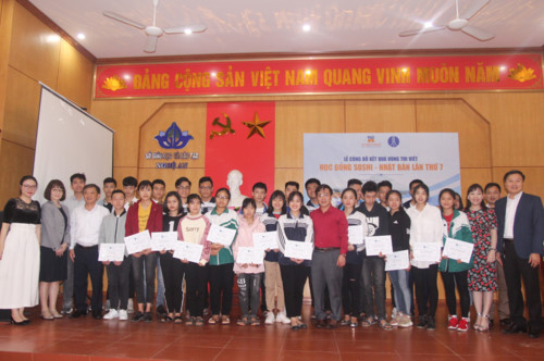 Lễ công bố kết quả vòng thi viết học bổng Soshi Nhật Bản