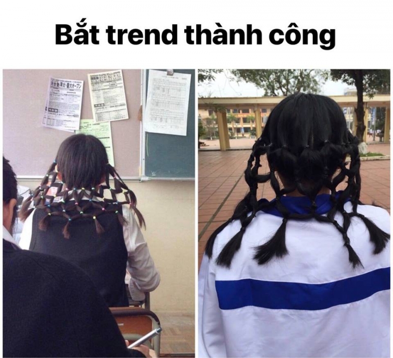 Bonus thêm trend tóc lưới mới nhất đang là mưa làm gió trên MXH những ngày gần đây