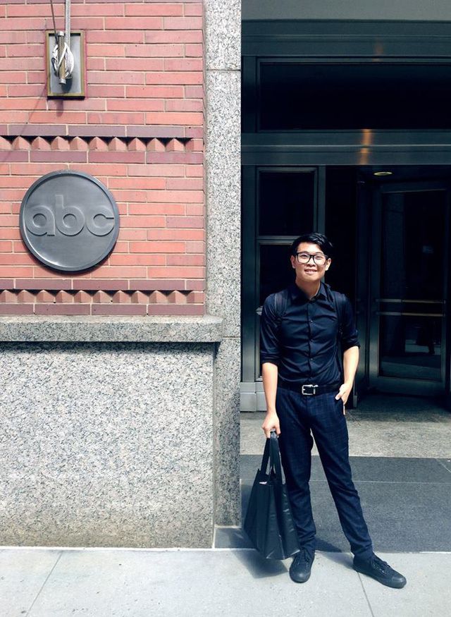 Ngày đầu thực tập của chàng du học sinh Việt ở Disney ABC Television Group.