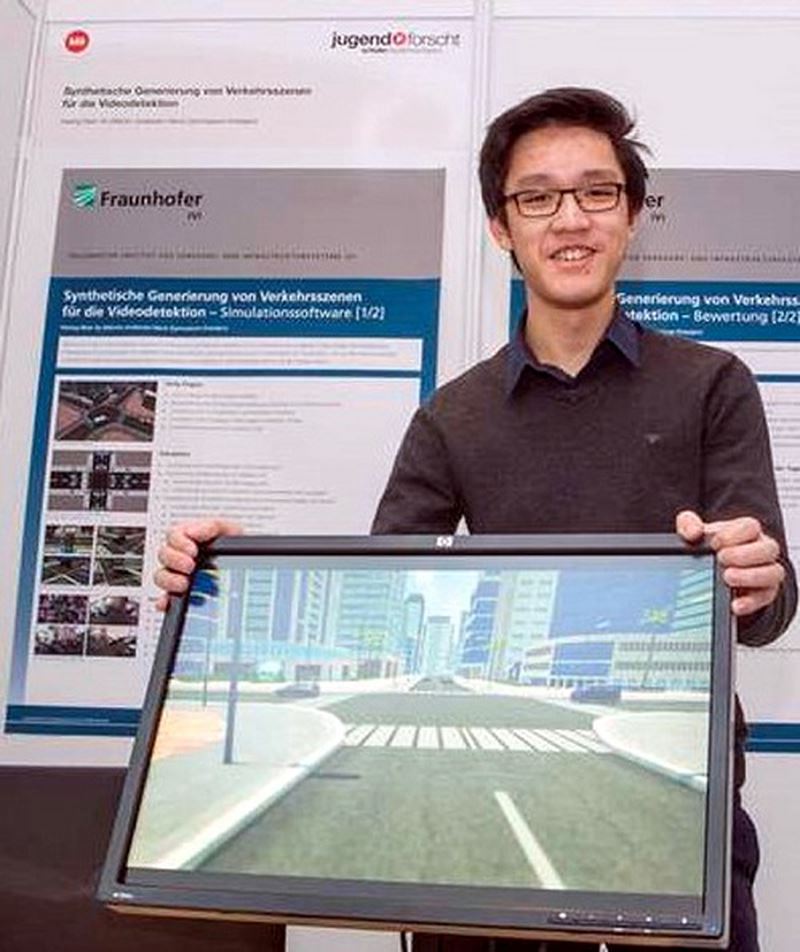 Võ Hoàng Nam đạt giải 3 về toán tin học tại tiểu bang Sachsen.
