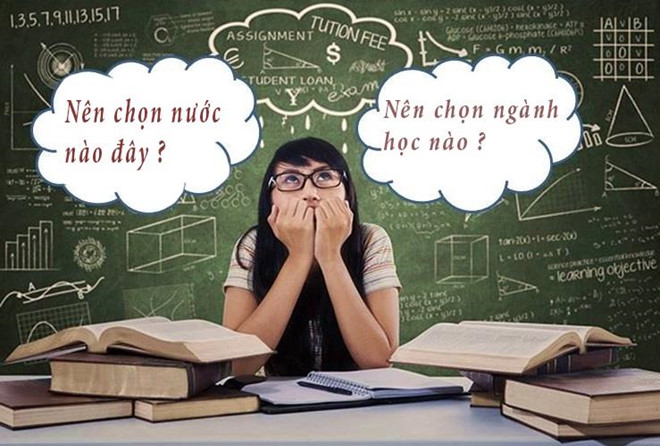 Khi quyết định du học, nhiều học sinh đứng trước ma trận thông tin, bối rối không biết chọn điều mình muốn. Ảnh minh họa: M.N.