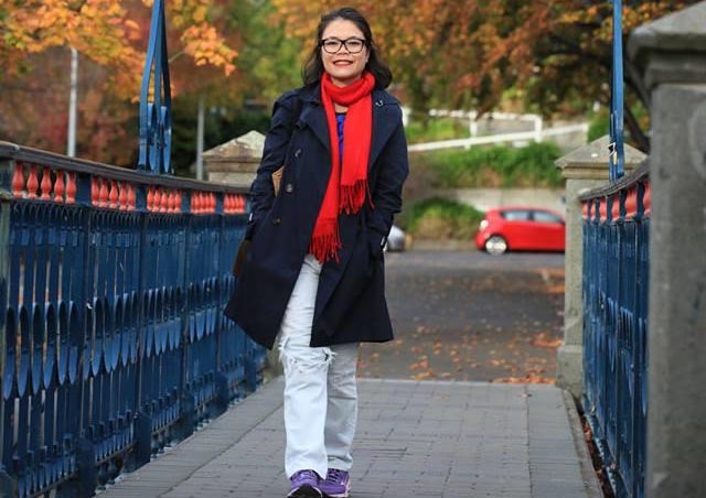 Lê Tâm chia sẻ New Zealand là vùng đất bình yên và phù hợp nhất trong những nơi cô từng đi qua. Ảnh: NVCC