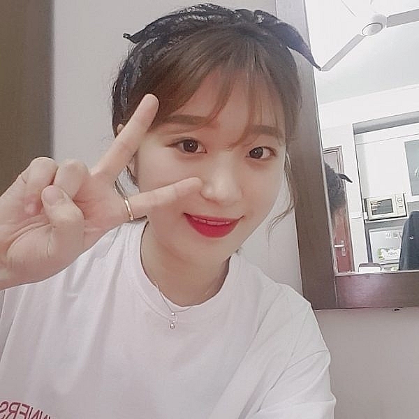 Nữ sinh xứ Kim Chi Kim Gyeong-eun rất yêu văn hóa Việt. Ảnh: ĐHNN, ĐHQG Hà Nội