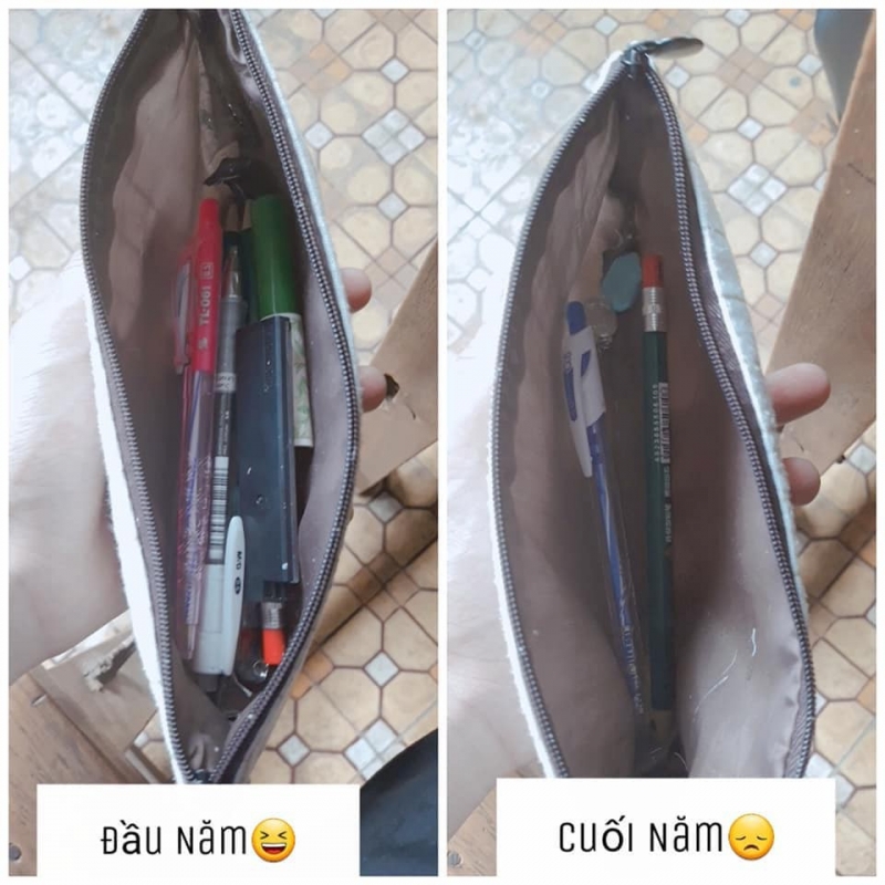 Thực ra đầu cần cả năm, có khi chỉ qua vài tiết học là đã mất sạch không còn mống nào 