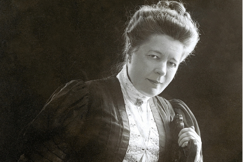 Nhà văn người Thụy Điển Selma Lagerlöf.