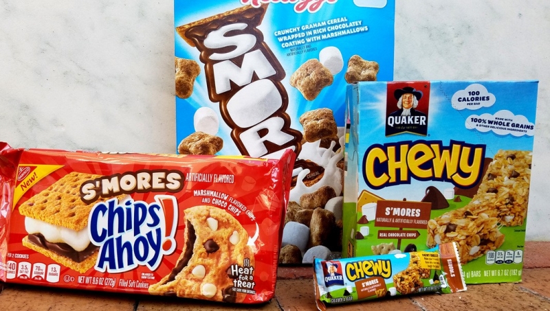 Vô số món ăn có vị s'mores của người Mỹ.