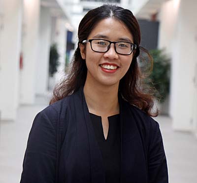 Nguyễn Bảo Linh, sinh viên chuyên ngành Quản trị Du lịch, Trường Đại học Anh quốc Việt Nam
