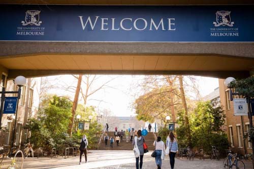 UniMelb có hơn 55.000 sinh viên đến từ hơn 150 quốc gia trên thế giới.