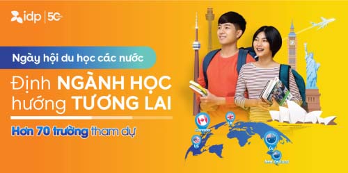 IDP tổ chức Ngày hội du học các nước