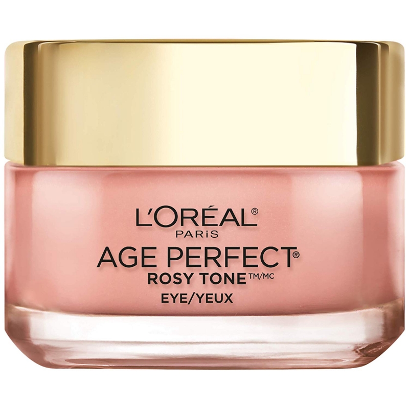 L’Oreal Paris Rosy Anti-Aging Eye Brightener (Giá gốc: 584.000VNĐ): Nhận thấy khả năng làm sáng da cực tốt của hoa mẫu đơn, L’Oreal đã cho ra đời em kem mắt màu hường đáng yêu này. Chất kem thấm nhanh, ẩm mịn và mùi thơm nhẹ. Để đảm bảo vệ sinh chúng mình nên trang bị thêm một chiếc thìa múc nhỏ xinh nữa nhé.