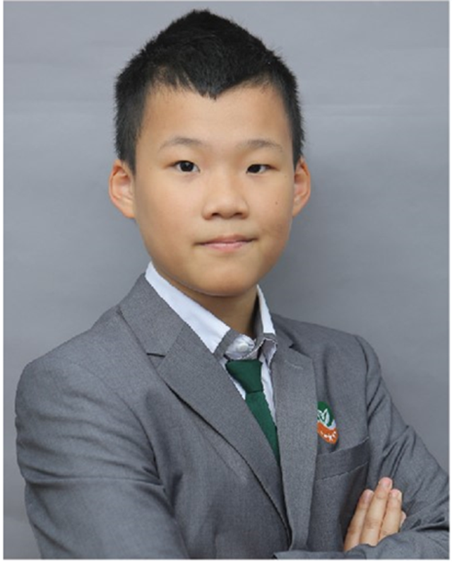 Em Nguyễn Đăng Dũng, học sinh lớp 6A0, trường Liên cấp Tiểu học và THCS Ngôi Sao Hà Nội.