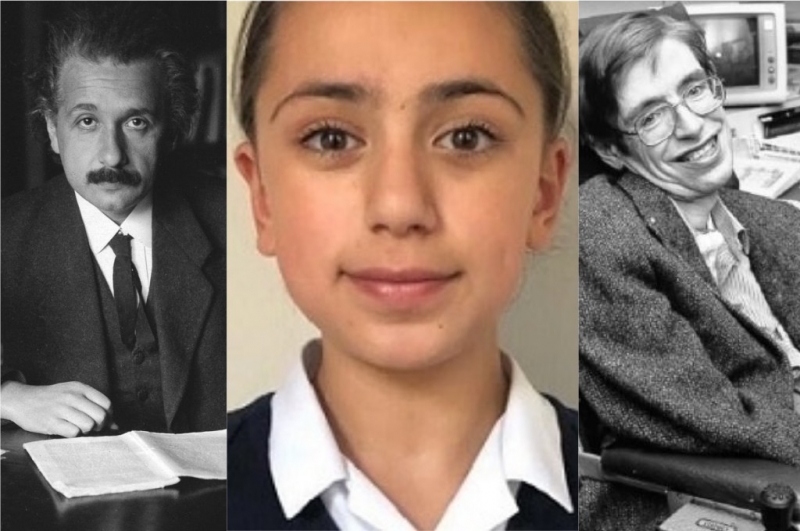 Tara Sharifi - Cô bé 11 tuổi có chỉ số IQ cao hơn Albert Einstein và Stephen Hawking
