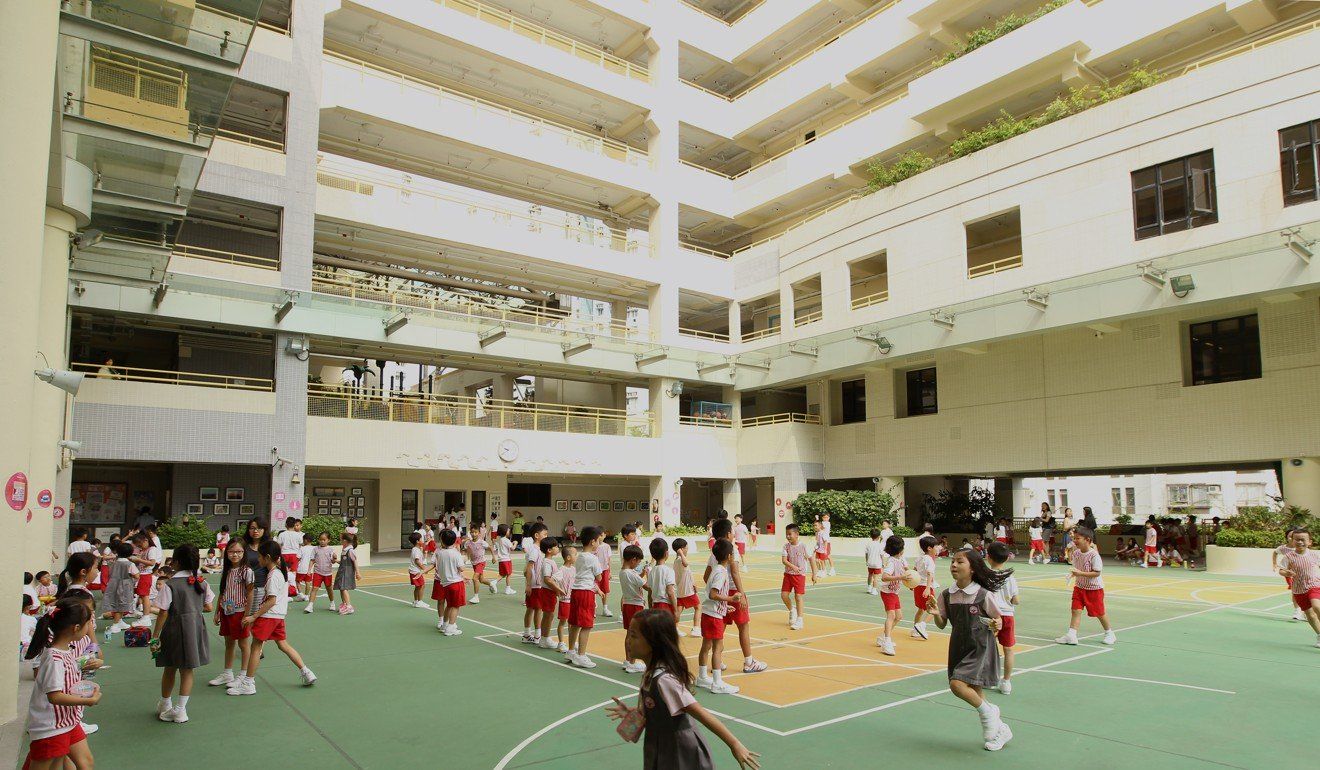 Sân chơi tại trường quốc tế Singapore ở Aberdeen, Hong Kong, Trung Quốc. (Nguồn: SCMP)