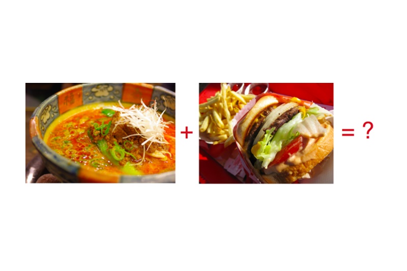 Burger và ramen kết hợp với nhau thì sẽ có vị thế nào nhỉ?