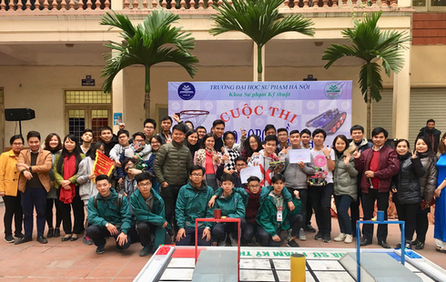 Nhật Minh tại Open Robohus 2019.