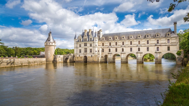 Le Château de Chenonceau à Chenonceaux.