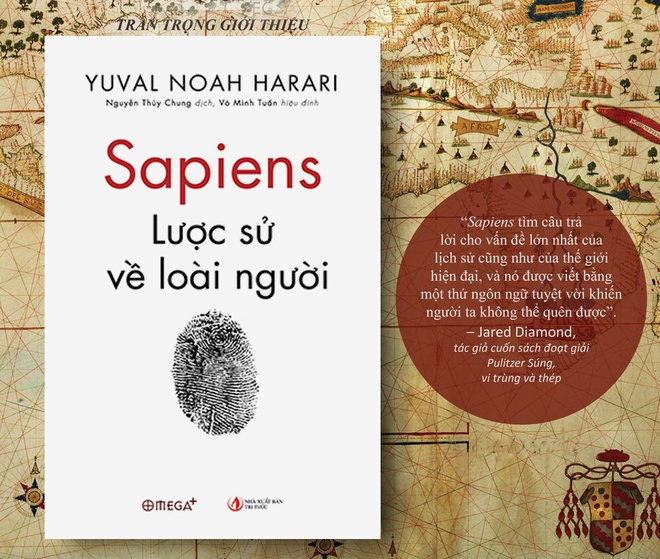 Sách Sapiens - Lược sử về loài người tiếng Việt 