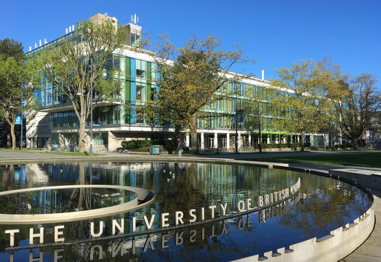 Một góc University of British Columbia, trường đứng thứ hai trong top 10 đại học tốt nhất Canada năm 2020. Ảnh: Anh Thi