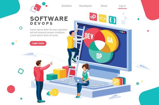 Software DevOps Concept