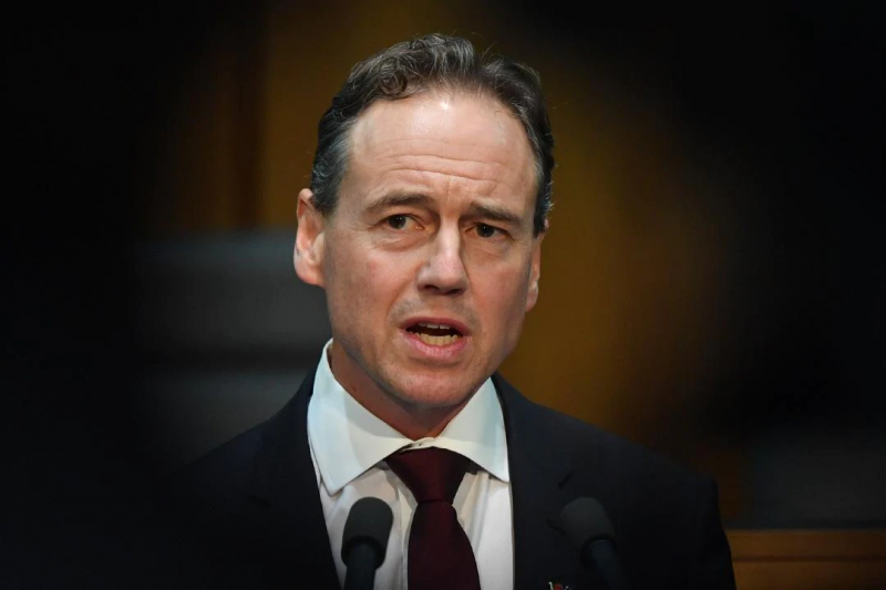 Tổng trưởng Y tế Greg Hunt 
