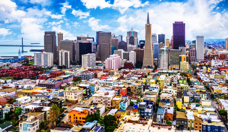 San Francisco, California, USA Skyline
