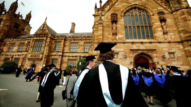Sự kiện lễ ra trường ở Đại học Sydney