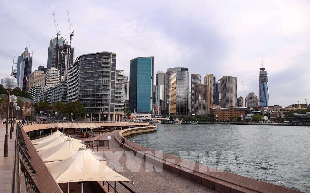 Nhà hàng đóng cửa do dịch COVID-19 tại Sydney, Australia, ngày 24/3/2020. Ảnh: THX/TTXVN