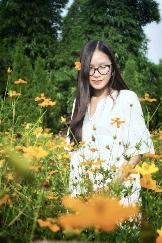 Nguyễn Quỳnh Trâm, du học sinh Mỹ tại Hà Nội sau 14 ngày cách ly.