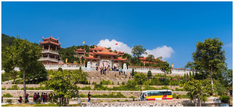 Thiền Viện Trúc Lâm Giác Tâm-nơi linh thiêng bên bờ Vịnh Bái Tử Long