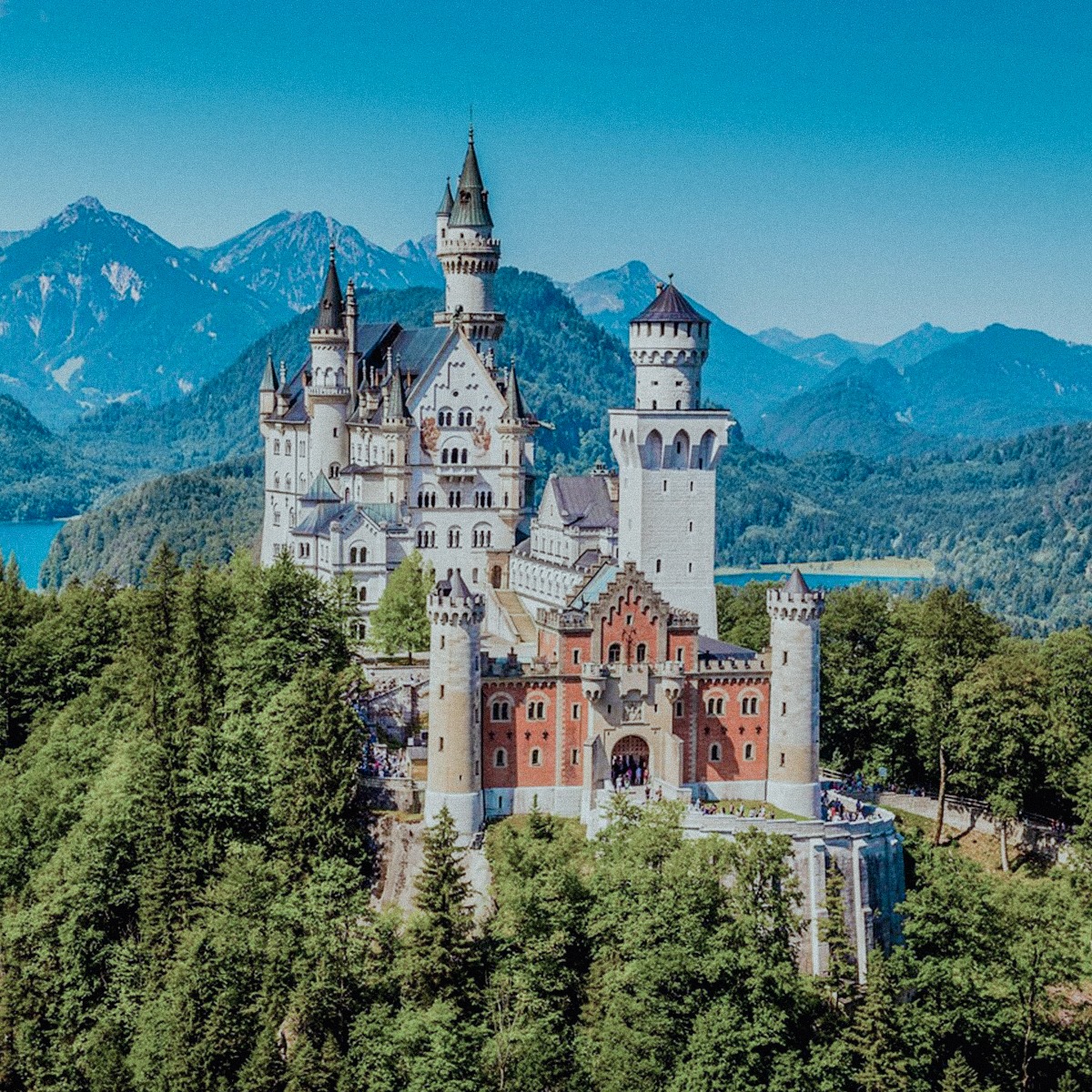4 mùa cùng lâu đài Schloss Neuschwanstein-1